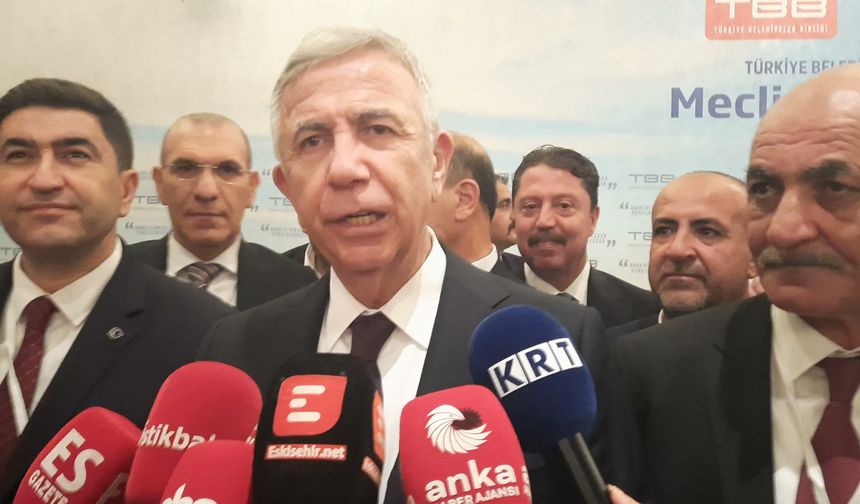 TBB Başkan Vekili Seçimi... Mansur Yavaş: Halkın Verdiği Oyu Kimse Gasp Edemez