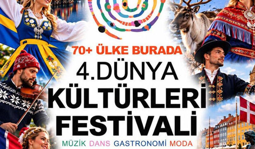Ankara'da 72 Ülkenin Stantlarının Kurulduğu Dünya Kültürleri Festivali Başladı