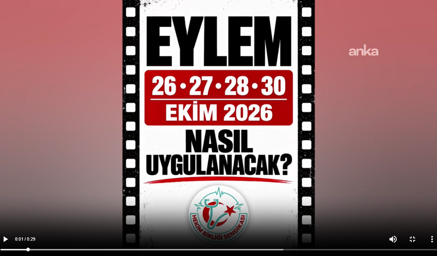 Hekim Birliği Sendikası, 26-30 Ekim Arası Sendikal Eylem Yapacak