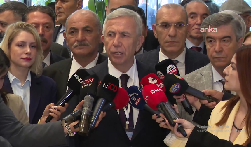 Mansur Yavaş: Ülkemiz Rövanş Hukukundan Vazgeçmeli