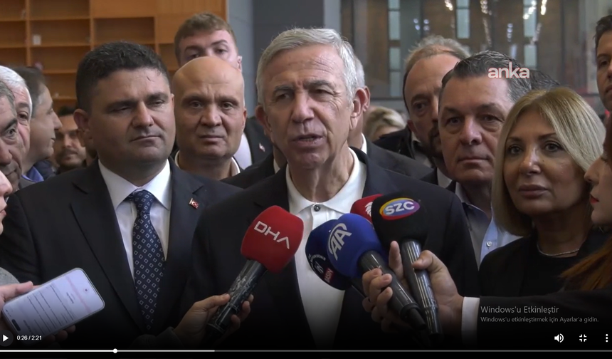 Mansur Yavaş: Parti Değiştirenler Bunun Hesabını Sandıkta Vereceklerdir