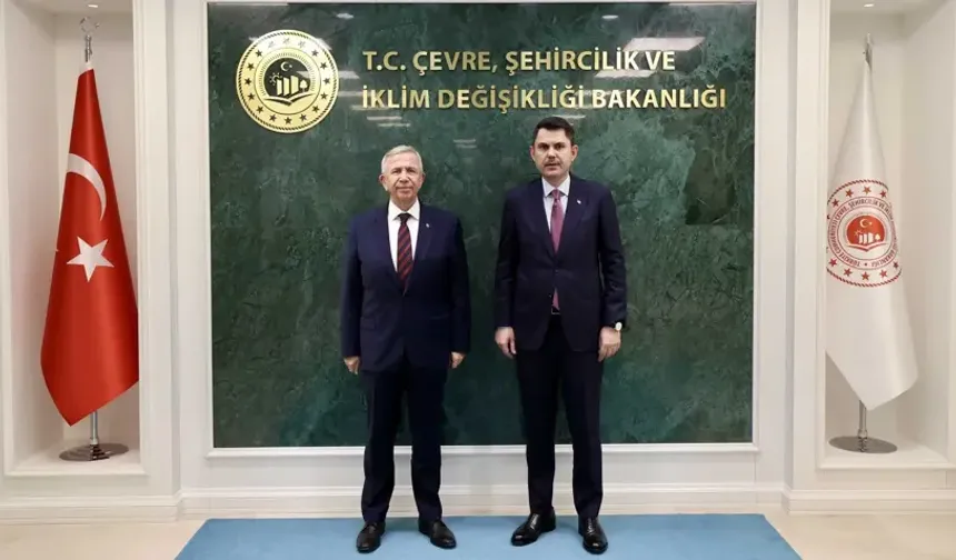 Mansur Yavaş Bakan Murat Kurum İle Bir Araya Geldi ve Görüşmenin Detaylarını Açıkladı