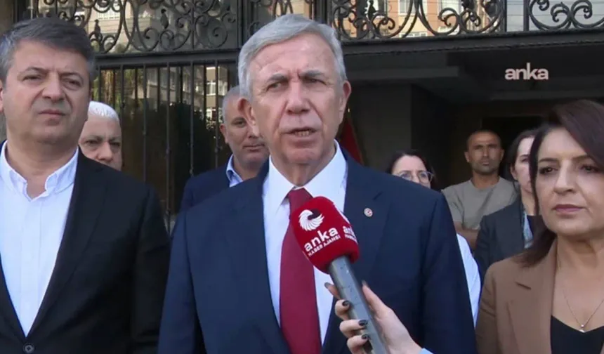 Mansur Yavaş’tan Vahap Seçer Açıklaması: “Soruşturulmaktan Kaçmıyoruz, Usulüne Uygun Yargılanalım Diyoruz”