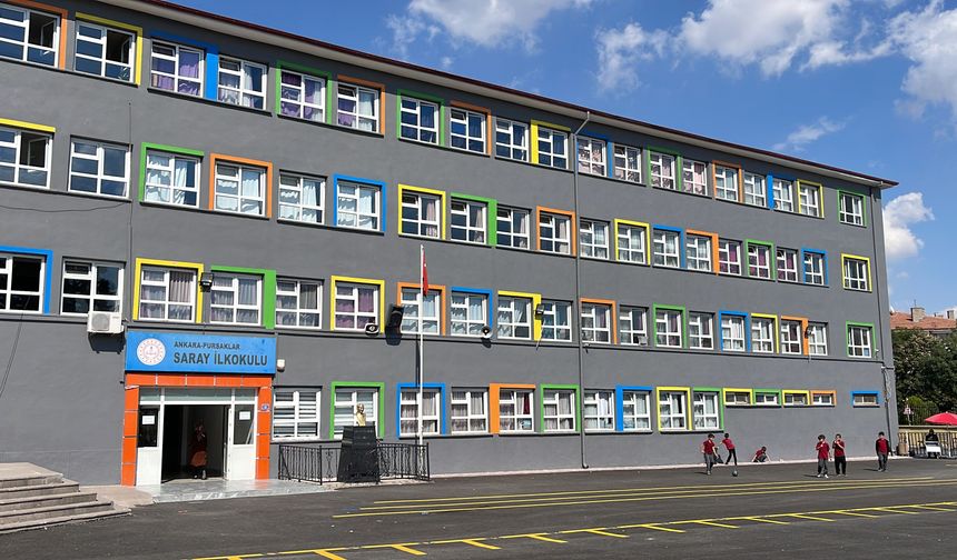 Pursaklar'da Okullara Modern Dokunuş