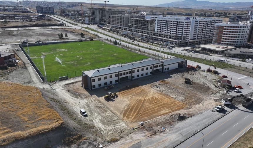 Sincan Saraycık'a Yeni Spor Salonu Yapılıyor